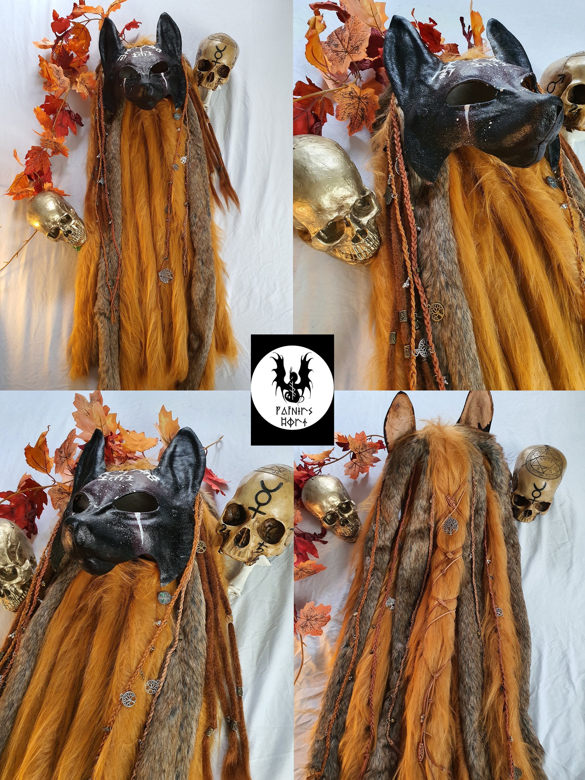 Image of Spirit Mask "Yggdrasil Fuchs/ Yggdrasil Fox"