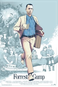 Image 1 of Forest Gump - Screenprint 24x36" - Artist Proofs