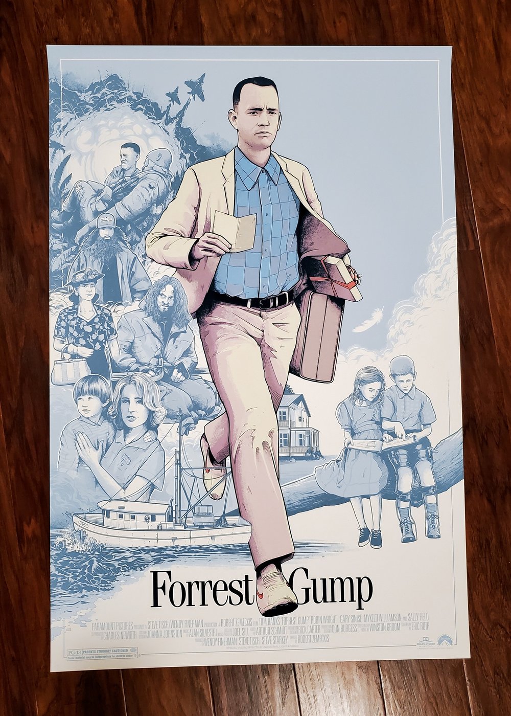 Forest Gump - Screenprint 24x36" - Artist Proofs