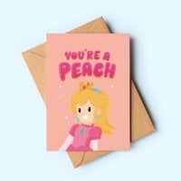 Image 1 of You're a Peach Card