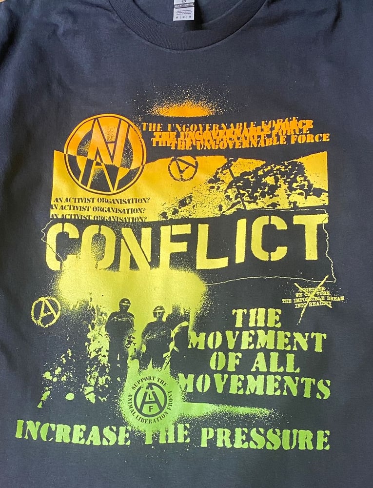 Image of Increase The Pressure 4 Colour Print Tshirt (Ltd Edition)