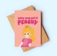 Image 1 of Peachy Day Birthday Card