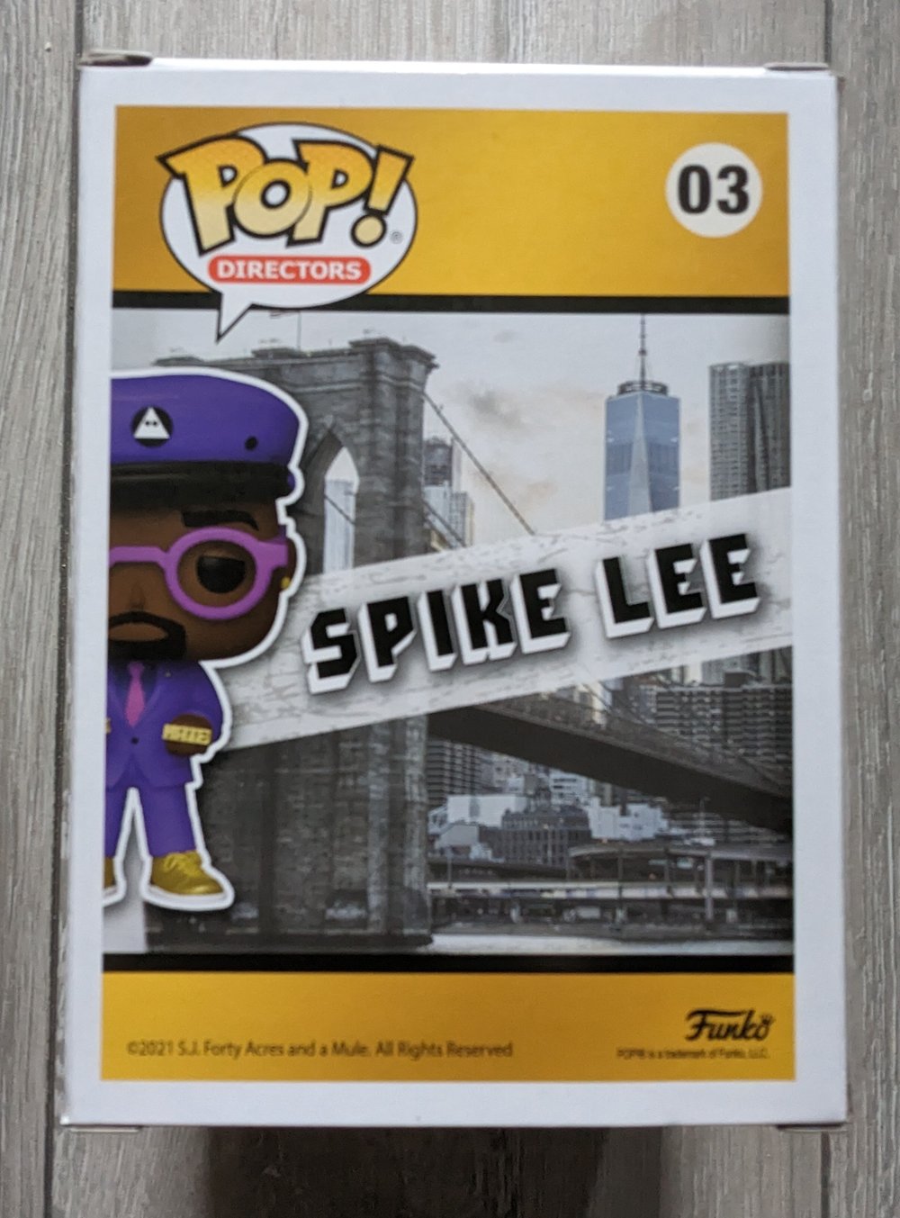 Movie Director Spike Lee Signed Funko Pop