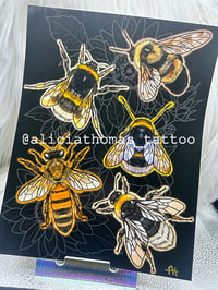 Honeybee print (2 sizes available)