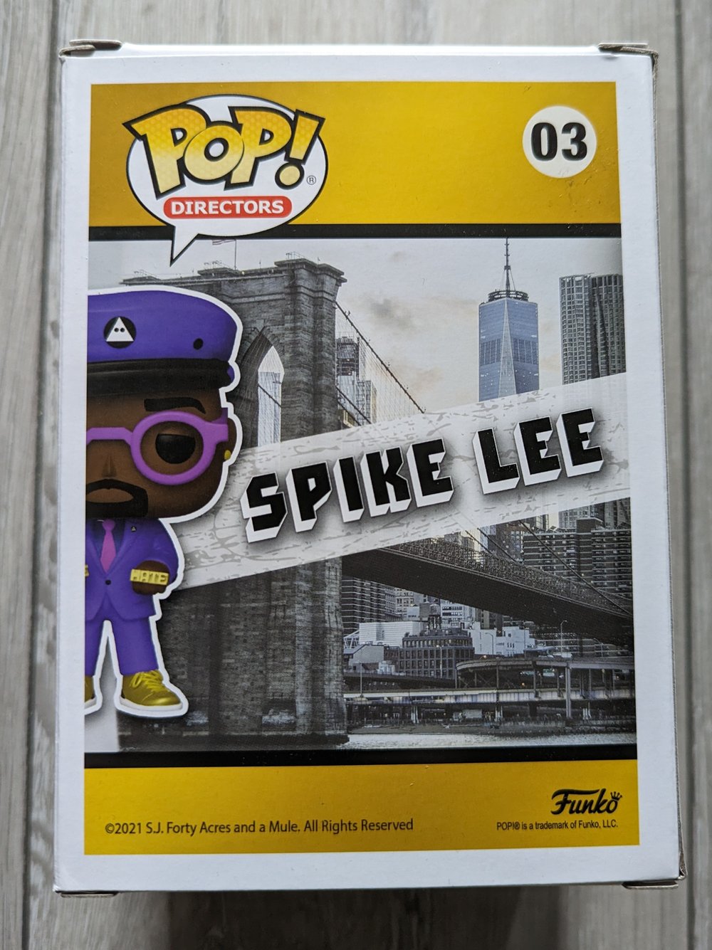 Film Director Spike Lee Signed Funko Pop