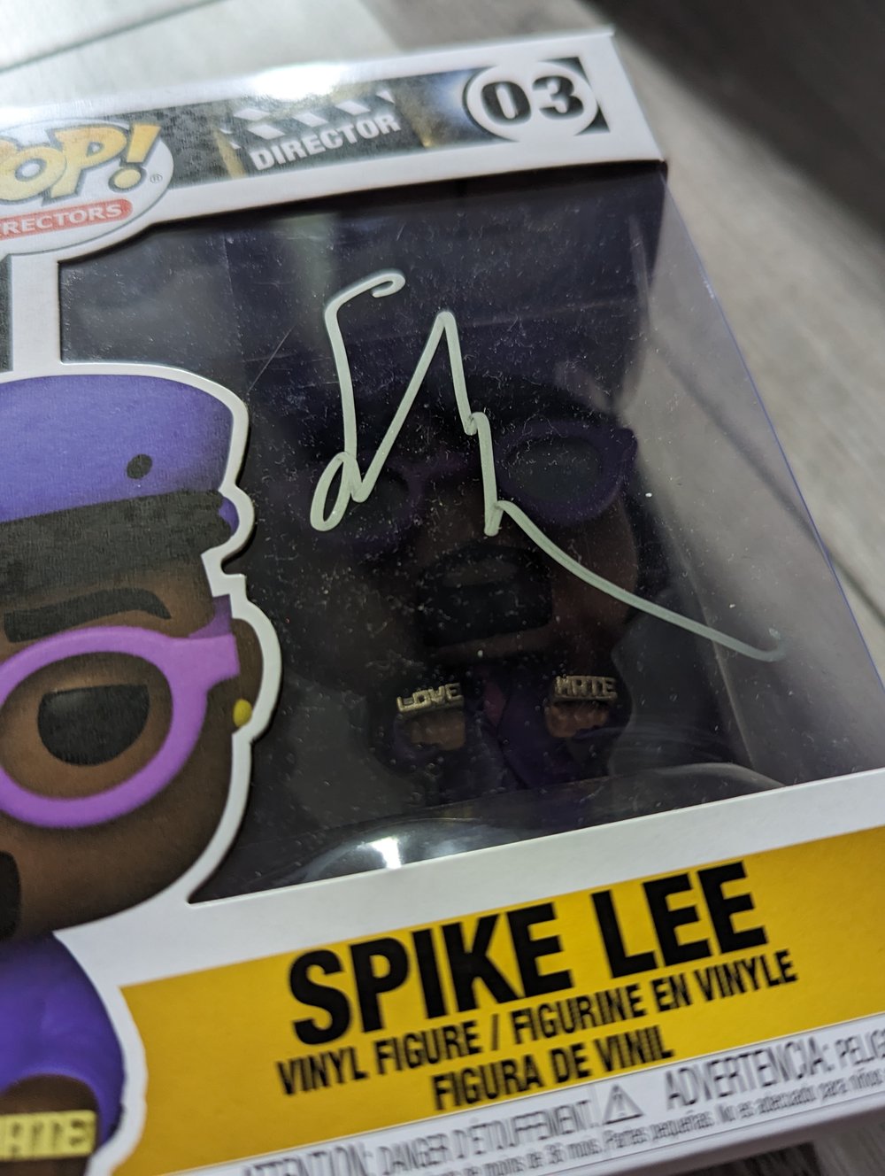 Film Director Spike Lee Signed Funko Pop