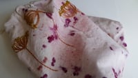 Image 4 of pinkish string project bag