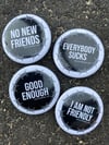 Pin back buttons (4 choices)