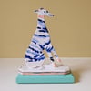 SECOND - Large Whippet Ornament - Single