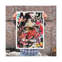 Image 1 of MICKEY MOUSE signed art print