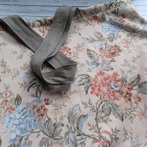 Image of Giant Shopping Tote Bag- Vintage Upholstery