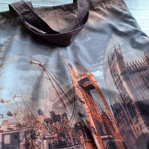Image of Giant Shopper Tote Bag- London Baby!