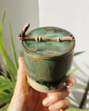 Botecito con tapa. Jar with lid. 