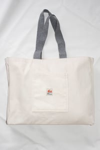 Image 1 of Le Sac Tote Bag (Loomstate/Fluo Orange)