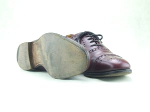 Image of Diplomat burgundy calf VINTAGE BY Church's.