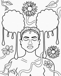 Image 2 of '"My World Of Color" Poetry Coloring Book
