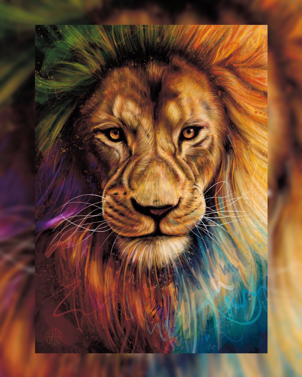 Image of Aslan (Print)