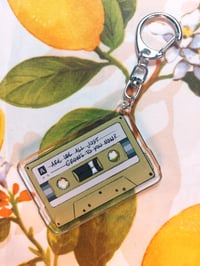 Image 2 of Stick Season Cassette Tape Keychain