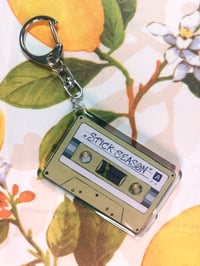 Image 1 of Stick Season Cassette Tape Keychain