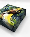 In the Fruit Trees – Bird of Paradise bird painting