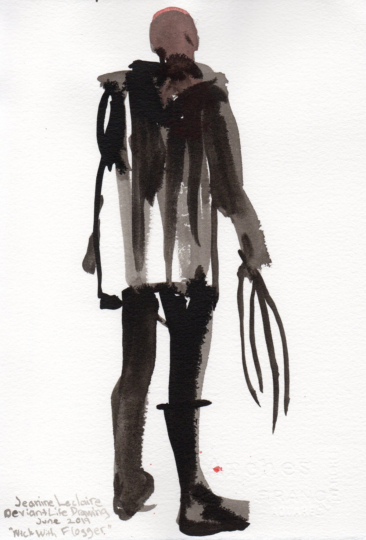 Image of Nick with Flogger
