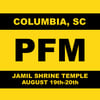 COLUMBIA PFM *AUGUST 19th & 20th*
