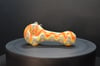 Bryan Rhodes - Dichro Orange Wigwag Pipe