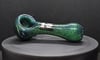 Smoky Mountain Glass - Green Glitter Bomb Pipe