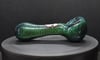 Smoky Mountain Glass - Green Glitter Bomb Pipe