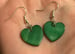 Image of Aurora Borealis heart earrings