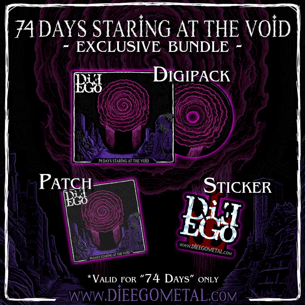 Image of 74 Days Staring At The Void - EXCLUSIVE BUNDLE 