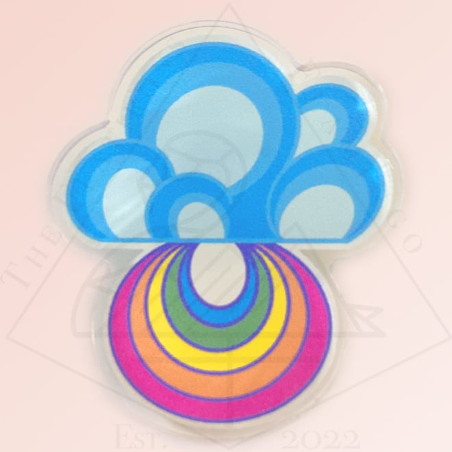 Image of Rainbow - Acrylic Pin