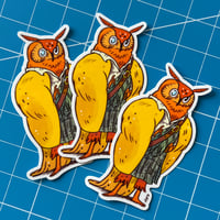 Image 1 of Owl Lord Sticker