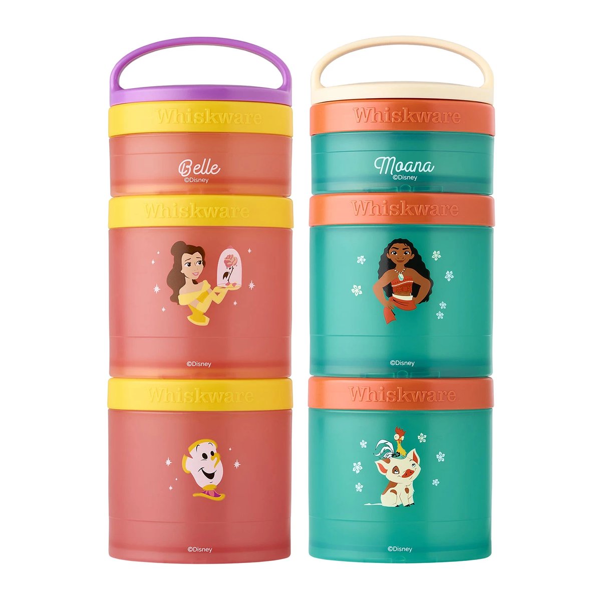 Whiskware Disney Combo Snack Pack Lunch Set (Assorted Colors)