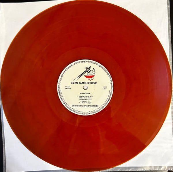 CORROSION OF CONFORMITY - "Animosity" LP (LTD Color Vinyl)