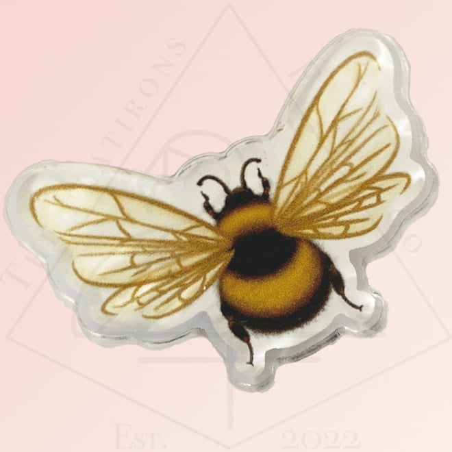 Image of Bee - Acrylic Pin