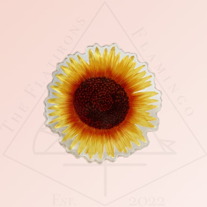 Image of Sunflower - Acrylic Pin