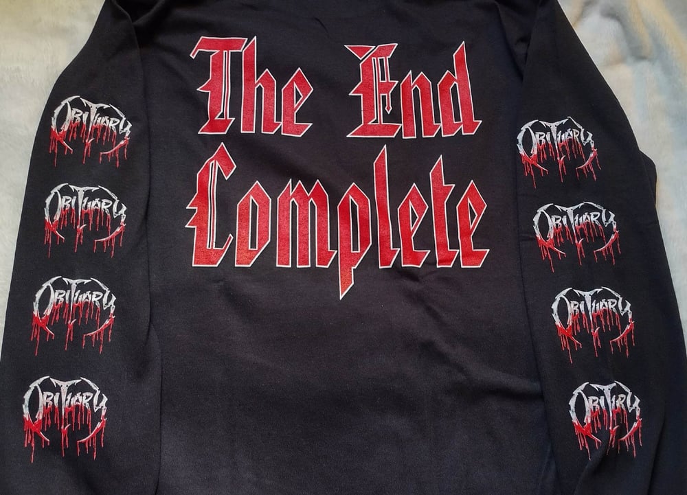 Obituary the end complete LONG SLEEVE