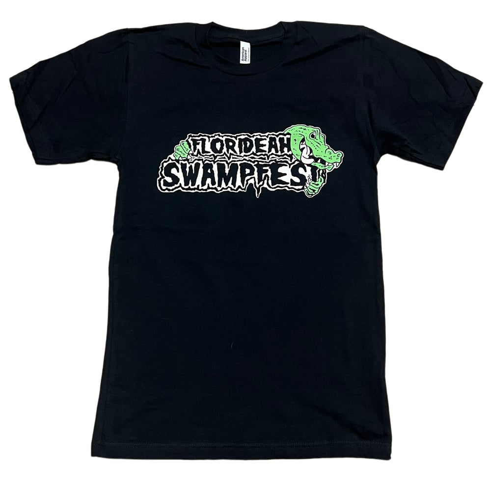 Image of Swampfest gator shirt 