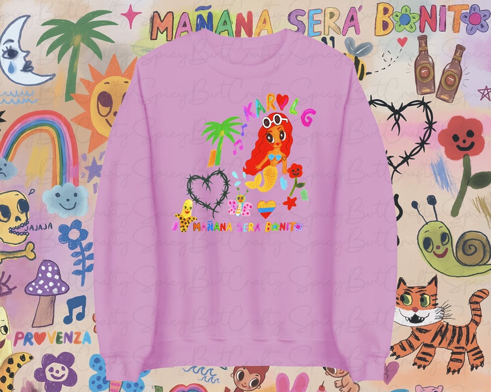 Image of Mañana Será Bonito Collage Sweater