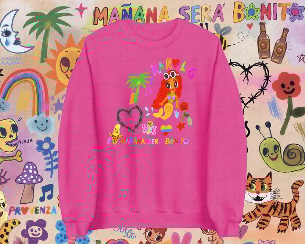 Image of Mañana Será Bonito Collage Sweater