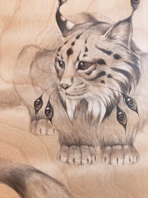Image of Lynx | Wood Print