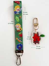 Image 4 of Mini Keychain Lanyard