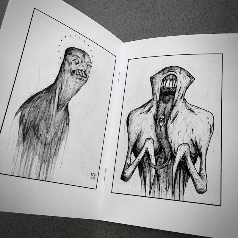 Image of Ink Sketches Vol. 1 (chapbook / zine)