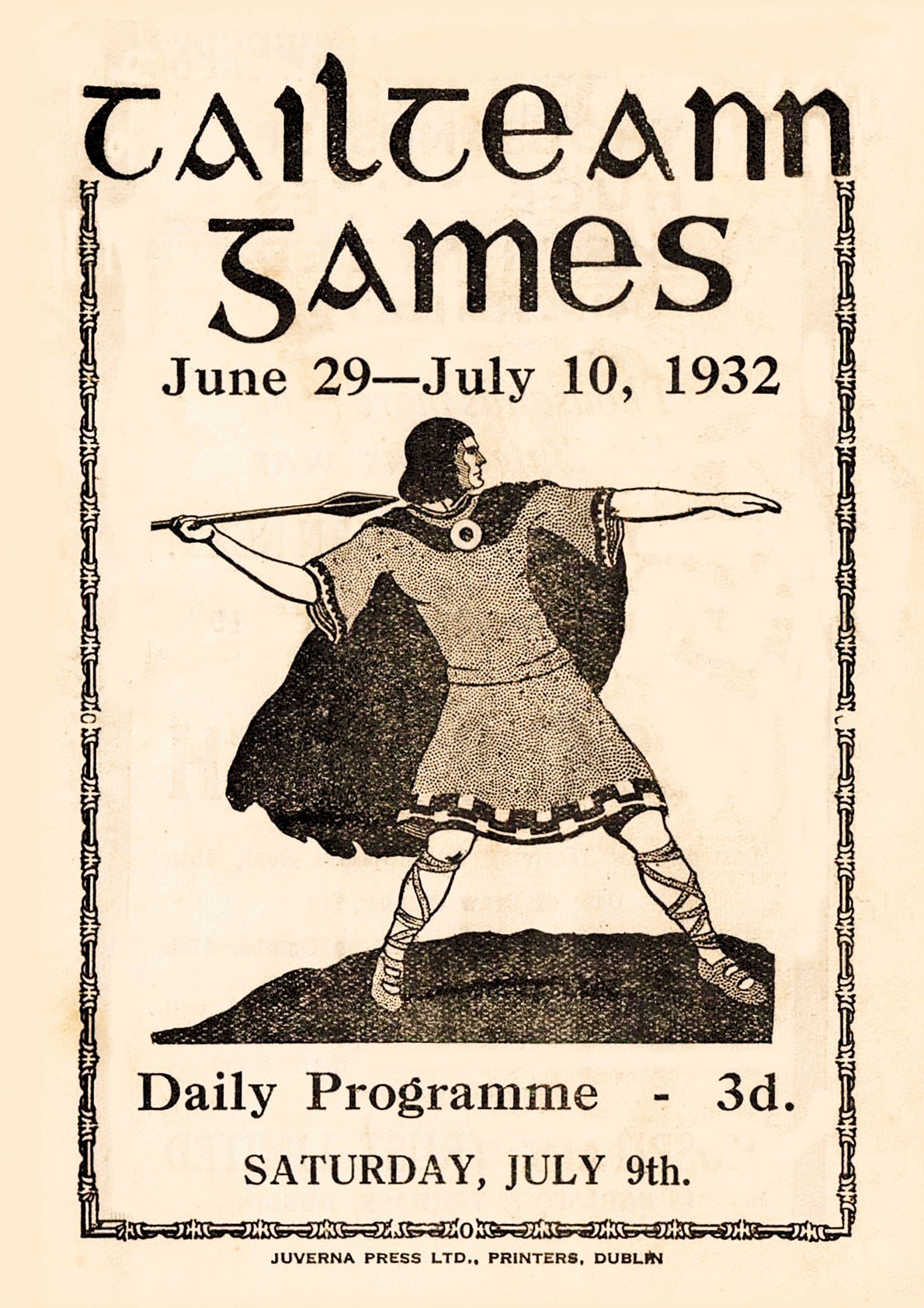 Image of The Tailteann Games Poster 