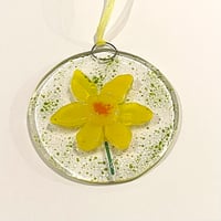 Daffodil suncatcher 