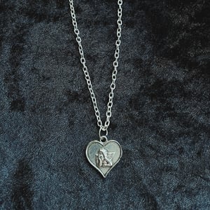 Image of Cherub Heart necklace