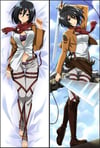 Attack on Titan Mikasa Ackerman Dakimakura Waifu 1
