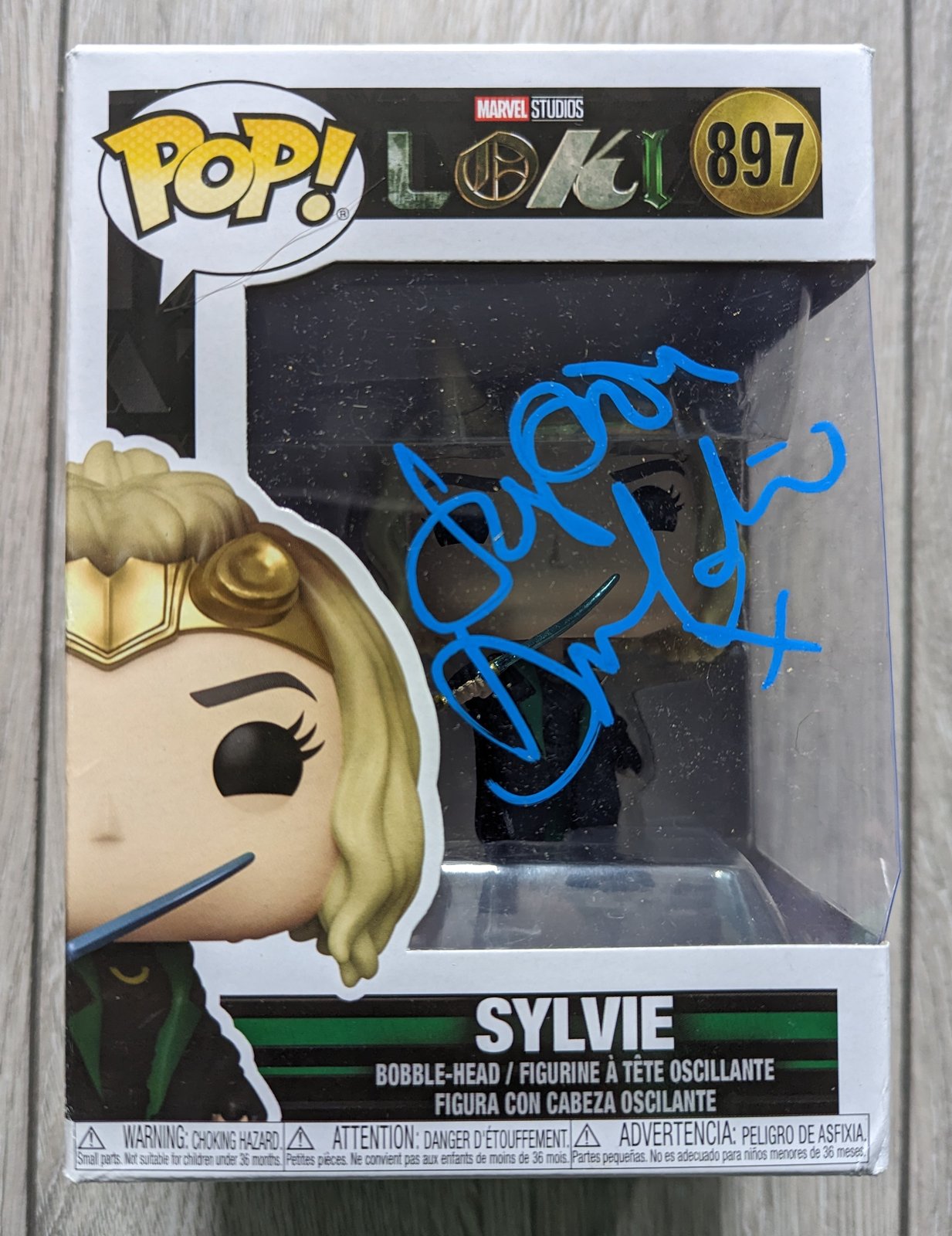 Loki Sophia Di Martino Signed Sylvie Pop | Celebrity Signings UK