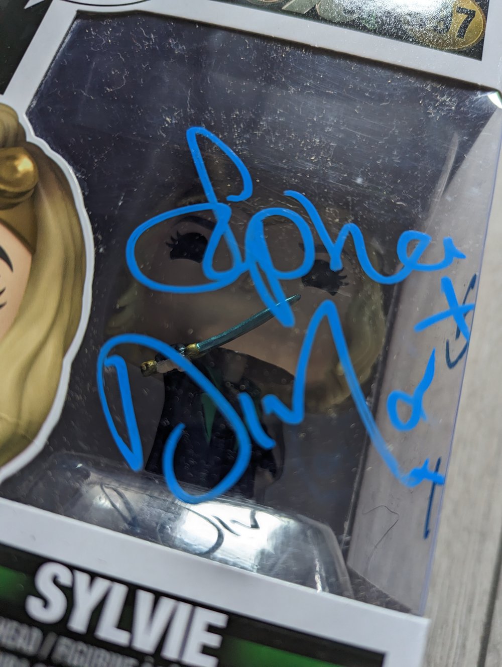 Loki Sophia Di Martino Signed Sylvie Funko Pop